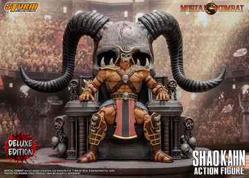 Storm Collectibles Action Figure Mortal Kombat Shao Kahn Action Figure By Storm Collectibles