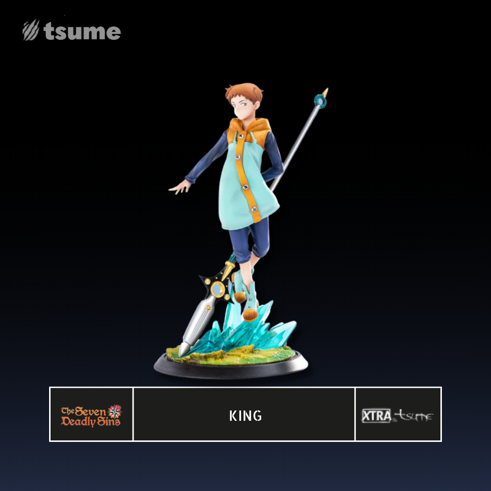 Figurine Tsume The Seven Deadly Sins - King X-tra 1/10 PVC, édition Collector