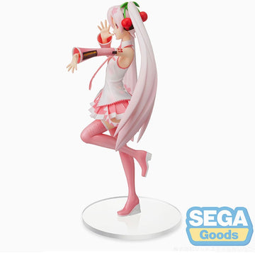 Good Smile Company PVC Figures Hatsune Miku Sakura Miku Version SPM Figure by Sega