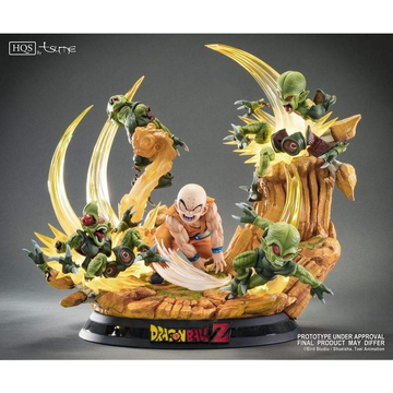 Tsume Art Sculptures & Statues Dragon Ball Z Krilin Vs The Saibaimen 1/6 Scale High Quality Statue by Tsume Art