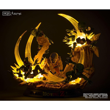 Tsume Art Sculptures & Statues Dragon Ball Z Krilin Vs The Saibaimen 1/6 Scale High Quality Statue by Tsume Art