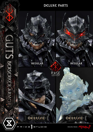 Prime 1 Studio 1/4 scale Ultimate Premium Masterline Berserk Guts, Berserker Armor Rage Edition Deluxe Version 1/4 scale By Prime 1 Statue