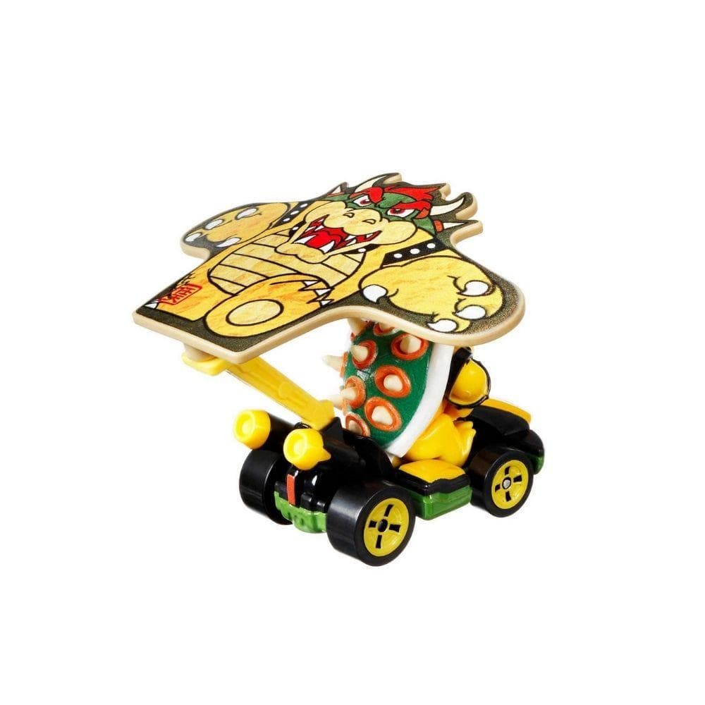 Hot Wheels 1:64 Mario Kart - Bowser in Standard Kart with Bowser Kite –  Square Imports