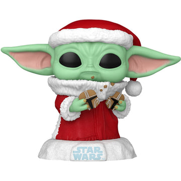 Funko Funko Pop Reg Pop! Star Wars: Mandalorian Holiday - Grogu