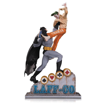 DC Collectibles Resin Statues Batman VS Joker  Laff Co  Battle Statue