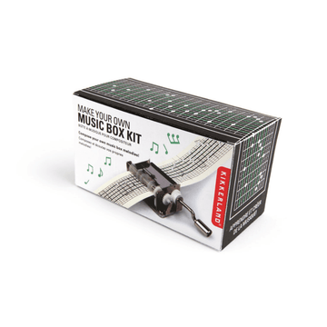 Kikkerland Music Make Your Own Music Box Kit