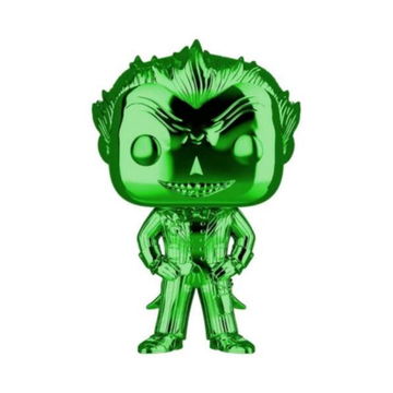 Funko Funko Pop Exclusive Funko Exc :  DC Comics Batman Arkham Asylum - The Joker (Green Chrome) #53