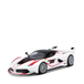Bburago Diecast Cars Ferrrari Fxx K (Red and White) - 1/24 FERRARI Racing Diecast Cars by Bburago