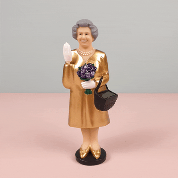 Kikkerland Display Solar Queen Gold Edition