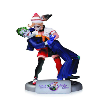 DC Collectibles Resin Statues DC  Comics Bombshells Joker  &  Harley Quinn