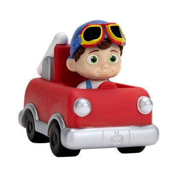 Jazwares Unisex - Interactive Toys COCOMELON MINI VEHICLE FIRE TRUCK