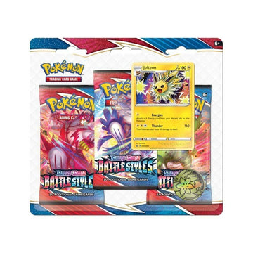 Pokemon TCG Blister Pack Pokemon 3 Pack Blister: Sword and Shield Battle Styles