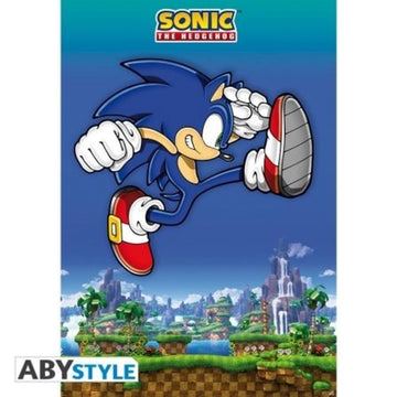 Abysse Posters Sonic Poster - "Sonic Jump"