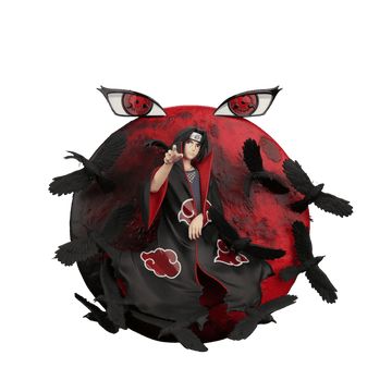 Espada Art Wall Art Naruto ITACHI (TSUKUYOMI) Figure By Espada Art