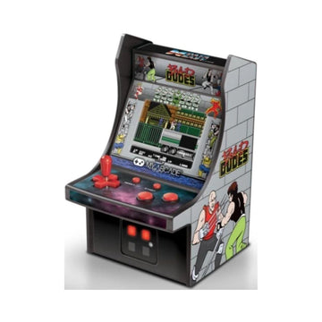 My Arcade Micro Player Micro Player : 6.75" Bad Dudes - Gray & Black