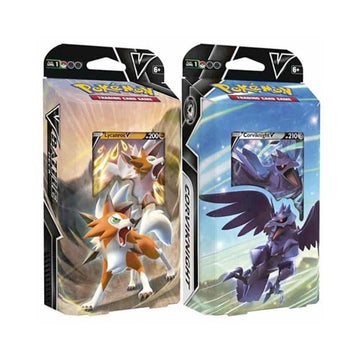 Pokemon TCG V Battle Deck Pokemon TCG: V Battle Deck - Lycanroc V vs Corviknight