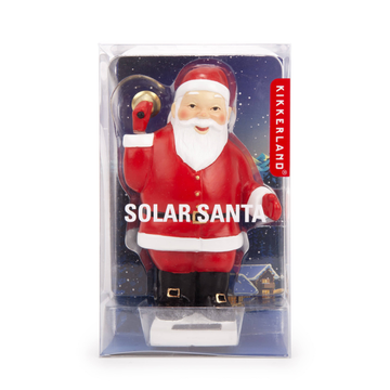 Kikkerland Display Solar Santa
