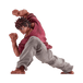 Bandai Ichibansho Baki Masterlise Ichibansho Baki Hanma (The World Can Be Changed With One Fist) Figure By Bandai