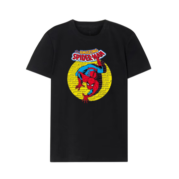 Abysse Men's Shirt Marvel " Amazing Spider-Man" Vintage T-Shirt by Abysse (Medium)
