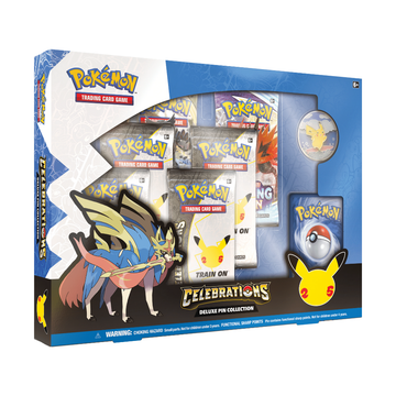 Pokemon TCG Pin Collection Box Pokemon TCG: Celebrations Collection – Deluxe Pin Collection