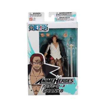 Bandai Action Figures ONE PIECE SHANKS 6.5" Anime Heroes Action Figure by Bandai