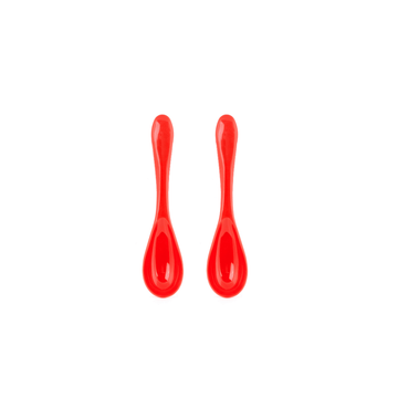 Kikkerland Kitchen & Bar Red Spoon Clips