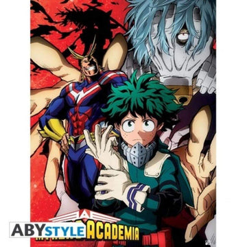 Abysse My Hero Academia Posters My Hero Academia Deku Vs Tomura 52x38 cm by Abysse