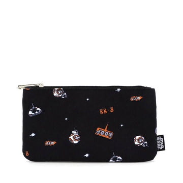 Loungefly Pouch Loungefly x Star Wars BB-8 All Over Print Purse/Cosmetics Bag
