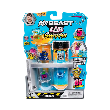 Moose Toys Boys Toys MRBEAST LAB SWARMS S2 LAB 5PK