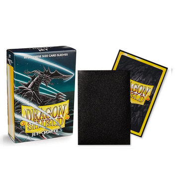 Arcane Tinmen Card Sleeves Dragon Shield Small Sleeves - Japanese Matte Jet (60 Sleeves)