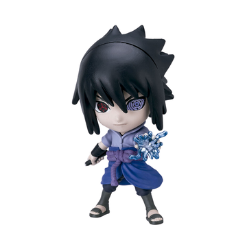 Bandai PVC Figures Naruto Shippuden Sasuke Uchiha  Chibi Masters Figure by Bandai Namco  (Wave 2)