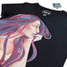 Playsmart T Shirts Round Neck Tee W/ Cmyk Print : Pocahontas - Black