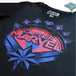 Playsmart T Shirts V-Neck Tee W/Discharge & Foil  Print : Captain Marvel - Black