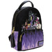 Loungefly Bag Loungefly! Leather: Disney Villians Purple Flame Distressed