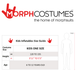 Morphsuits Kid's Costume Ride On Hell's Angel Motor Bike Inflatable Costume for Kids by Morphsuits