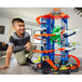 Mattel Toy Vehicle Play Set Hot Wheels City Robo T-Rex Ultimate Garage Playset