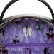 Loungefly Bag Loungefly! Leather: Disney Villians Purple Flame Distressed