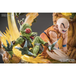 Tsume Art Sculptures & Statues Dragon Ball Z Krilin Vs The Saibaimen 1/6 Scale High Quality Statue by Tsume Art