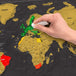 Luckies Of London Scratch Maps Scratch Map Travel Deluxe by Luckies of London