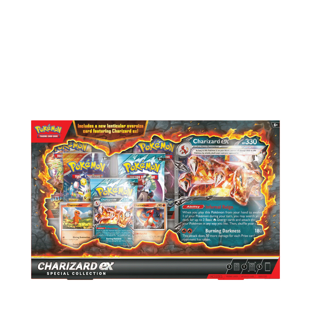 pokemon trading cards charizard ex Pokemon TCG: April CHARIZARD EX SPECIAL COLLECTION – The Little Things