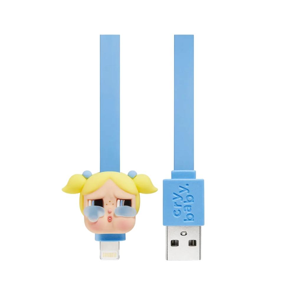 POP MART/power puff iPhoneケーブル アソートボックス Crybaby Powerpuff Girls Series-Cable Blind Box (Iphone) By Pop