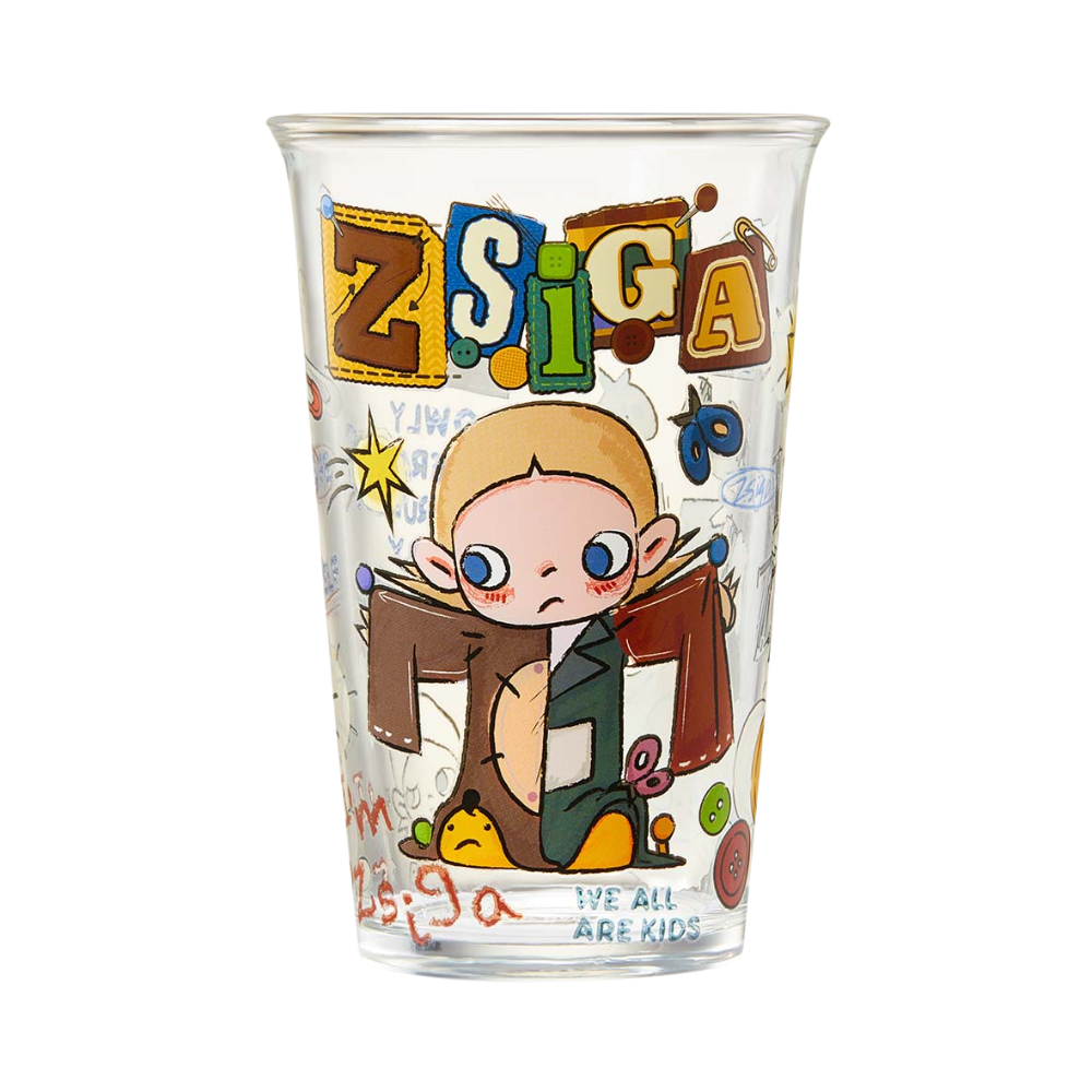 Zsiga We All Are Kids Series-Glass (Cold Water Cup) By Pop Mart