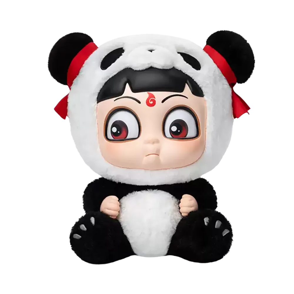 NeZha 2 Hug Series Vinyl Plush Doll Nezha's Panda Edition By Pop Mart