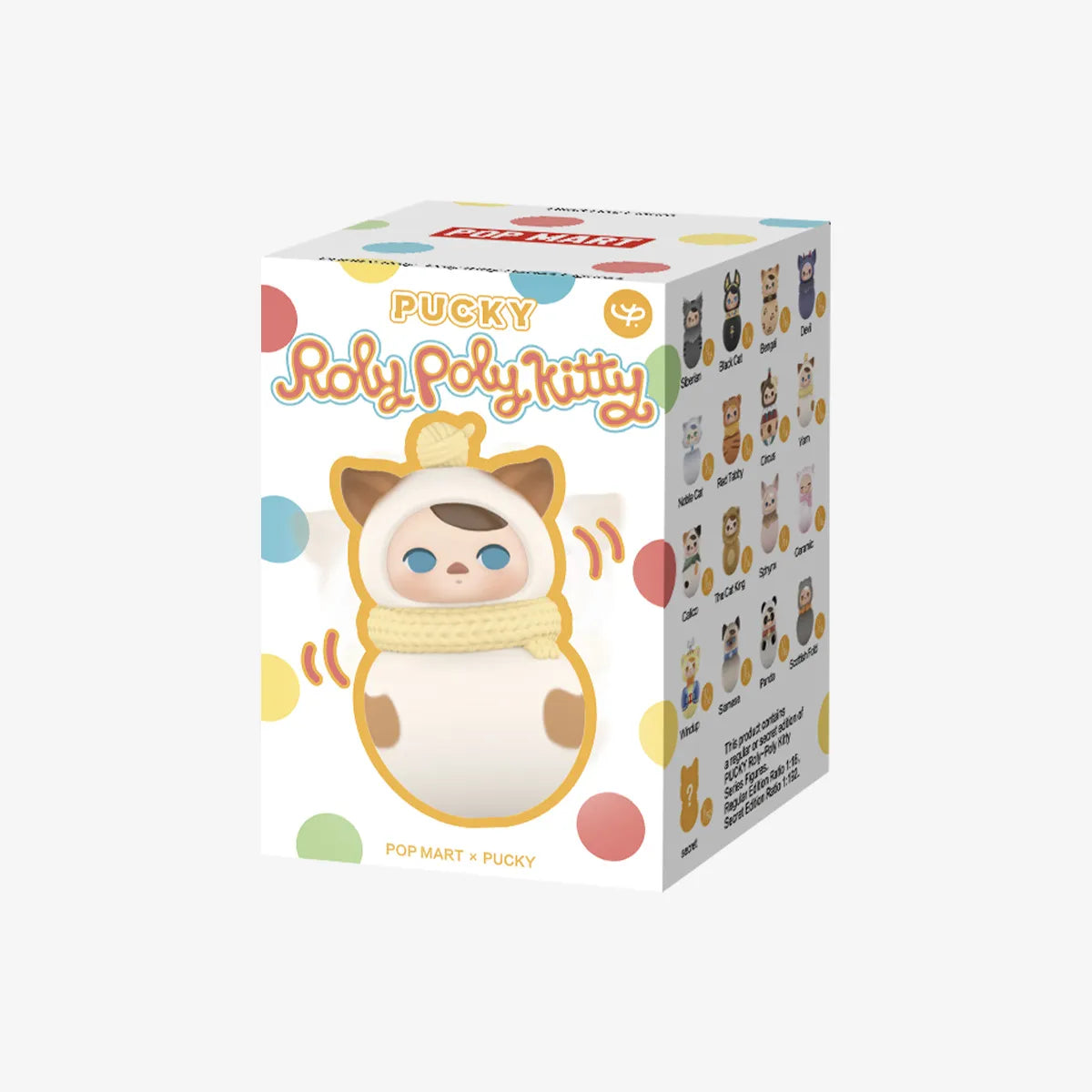 Pucky Roly-Poly Kitty Series Figures Blind Box By Pop Mart – The Little ...