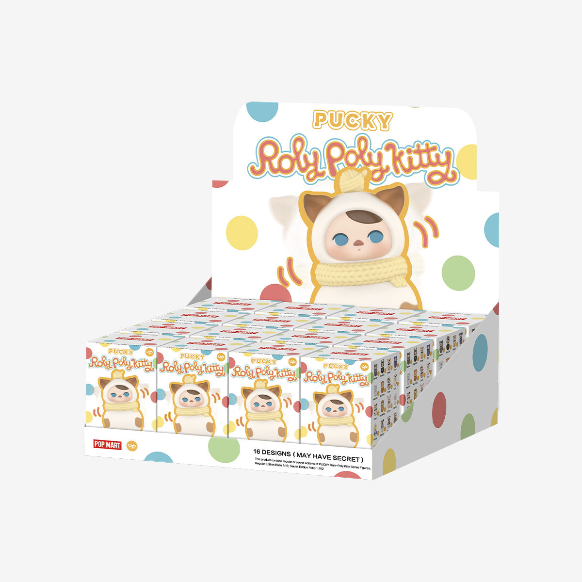Pucky Roly-Poly Kitty Series Figures Blind Box By Pop Mart – The Little ...