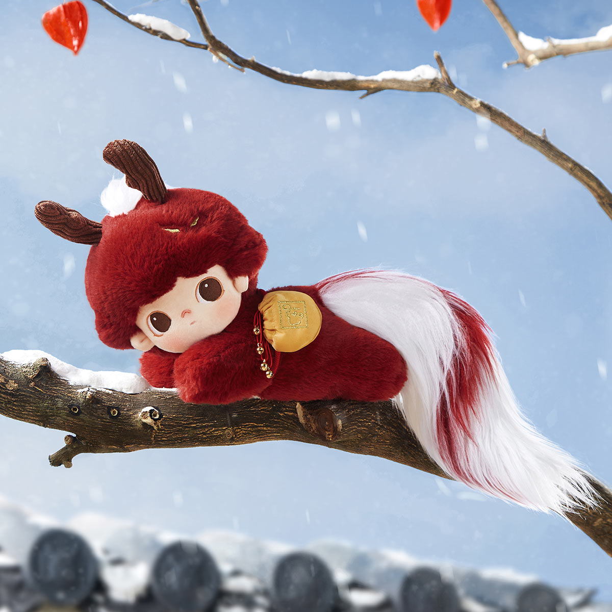 Dimoo Stories In The Cup Series-Auspicious Animal Cotton Doll By Pop M ...