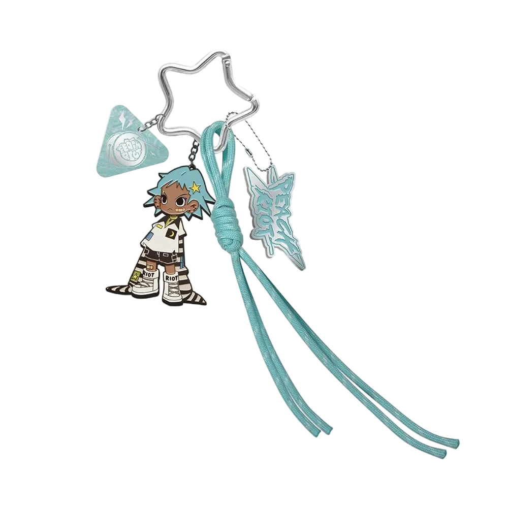 Lil Peach Riot Loading! Series-Keychain Frankie By Pop Mart