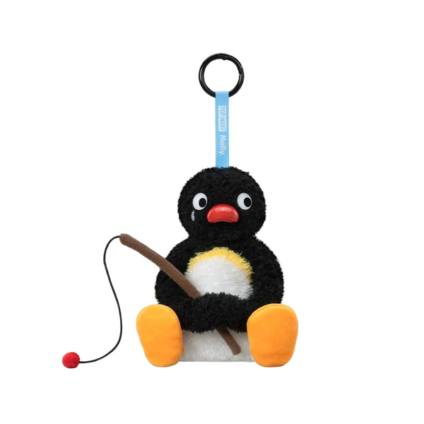 Baby Molly × Pingu Happy Fishing POPMART Baby Molly Pingu Happy Fishing Series-Vinyl Plush Pendant Blind