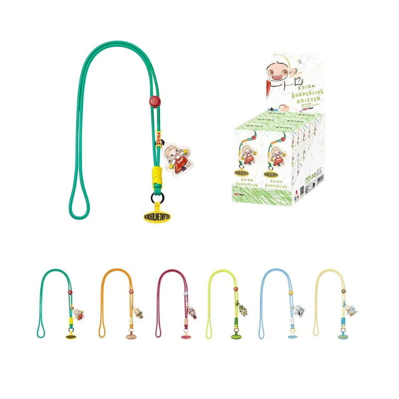 Risla Barder Line Cd R File Zsiga Borderline Drifter Series-Phone Charm Blind Box By Pop Mart (1 R ...