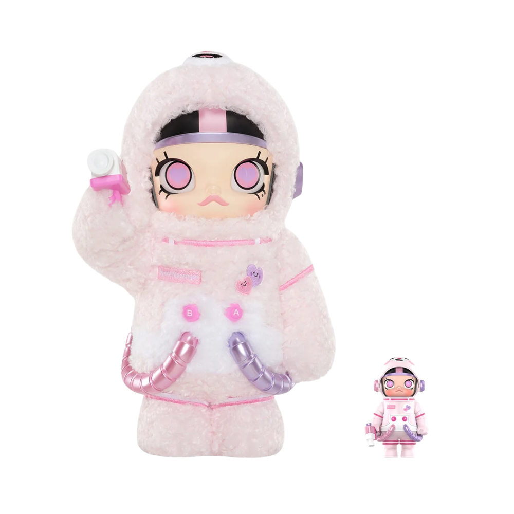 MEGA SPACE MOLLY 400% + 100% Sweet Messages Bear Figure Set By POP MART